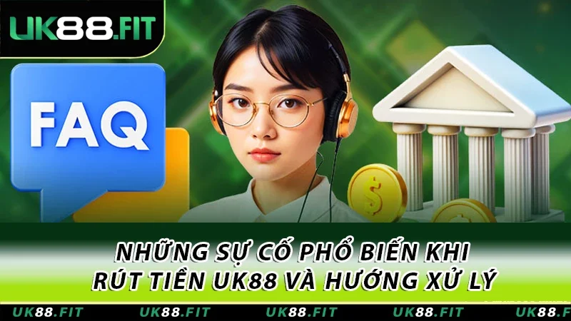 Những sự cố phổ biến khi rút tiền UK88 và hướng xử lý