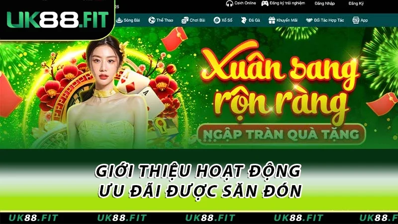 Giới thiệu hoạt động ưu đãi được săn đón