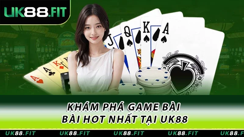 Khám phá game bài bài hot nhất tại UK88
